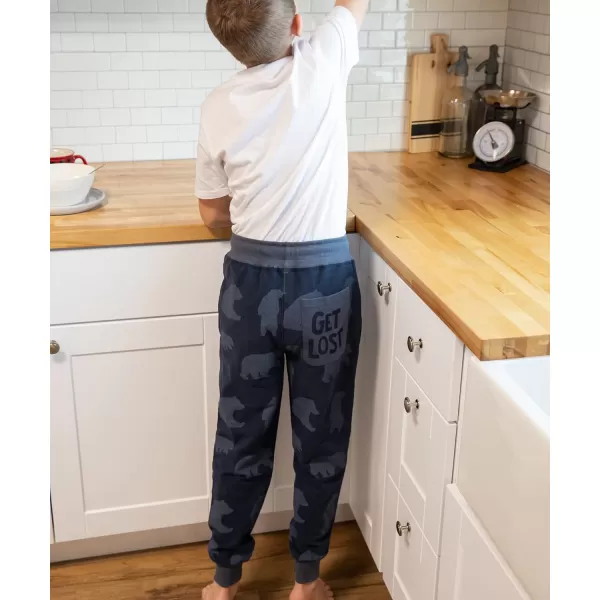 Lazy One Youth Joggers Comfy Sweatpants for KidsGet Lost Kid Jogger
