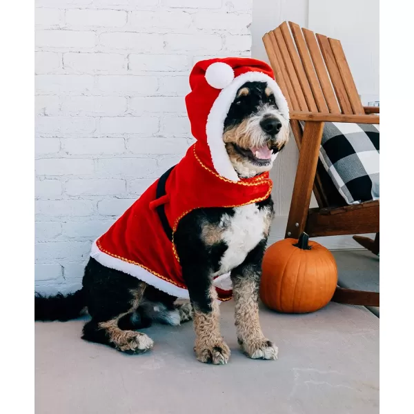 LazyOne Unicorn Dog Costume Dog Halloween Costumes Warm Fleece EasytoFasten Costumes for DogsSanta
