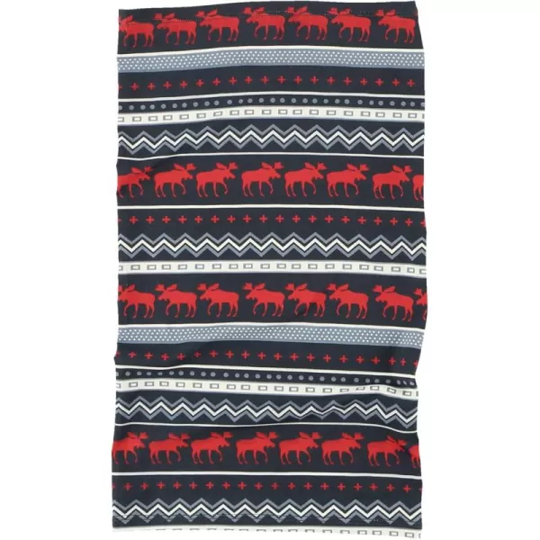 Lazy One Adult Neck Gaiter Face Mask Multifunctional Scarf Headband or Bandana Blue Bear DesignCabin Moose Neck Gaiter
