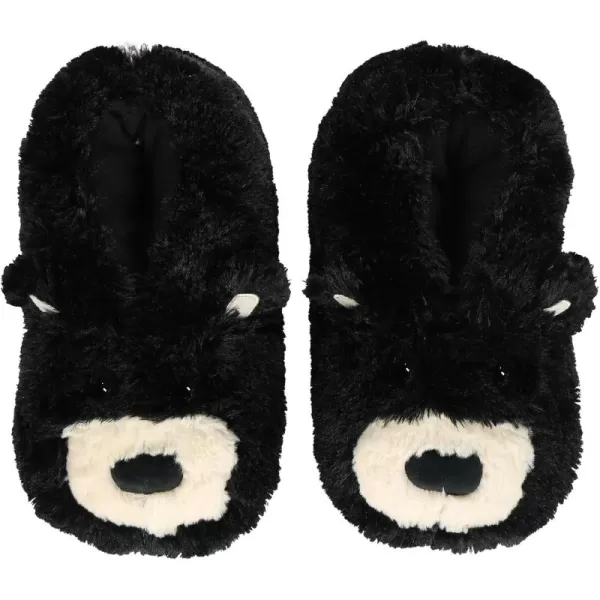 Lazy One Animal Critter Slippers for Kids and Adults Cute Slippers for Kids Cozy SlippersBear Critter Slipper