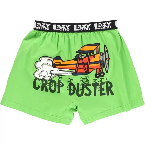 Lazy One Funny Animal Boxers Novelty Boxer Shorts Hunorous Kids Underwear Gag Gifts for BoysCrop Duster Kids Boxer