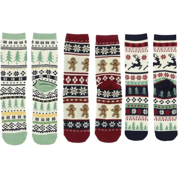 Lazy One Sock Bundle Animal Designs Womens Sizes 5595 Mens Sizes 4575Christmas Fair Isle Sock Pack