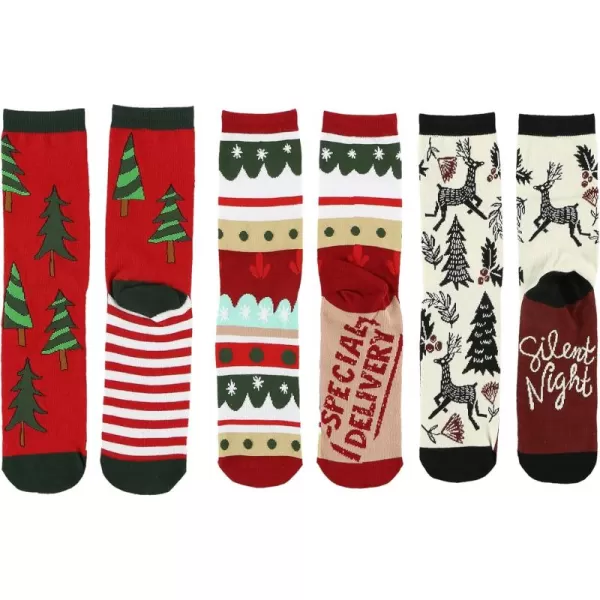 Lazy One Sock Bundle Animal Designs Womens Sizes 5595 Mens Sizes 4575Fun Christmas Sock Pack
