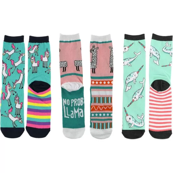Lazy One Sock Bundle Animal Designs Womens Sizes 5595 Mens Sizes 4575Fun Fanasty Sock Pack