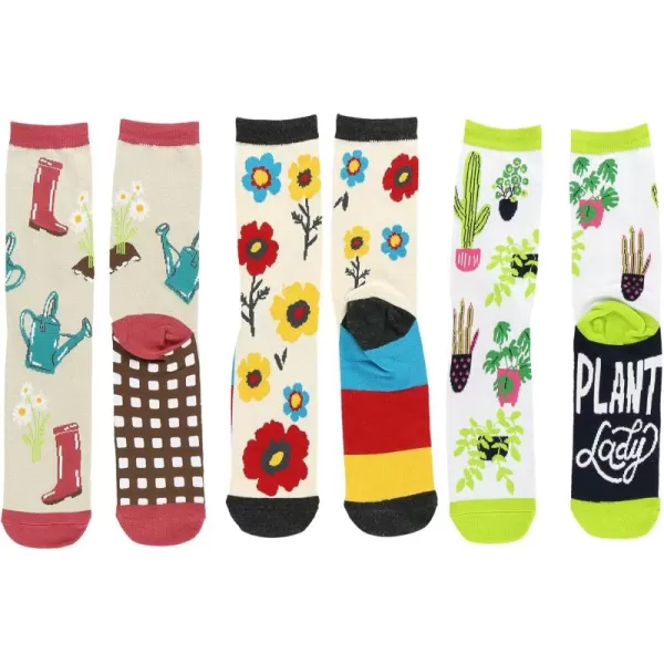 Lazy One Sock Bundle Animal Designs Womens Sizes 5595 Mens Sizes 4575Gardening Sock Pack