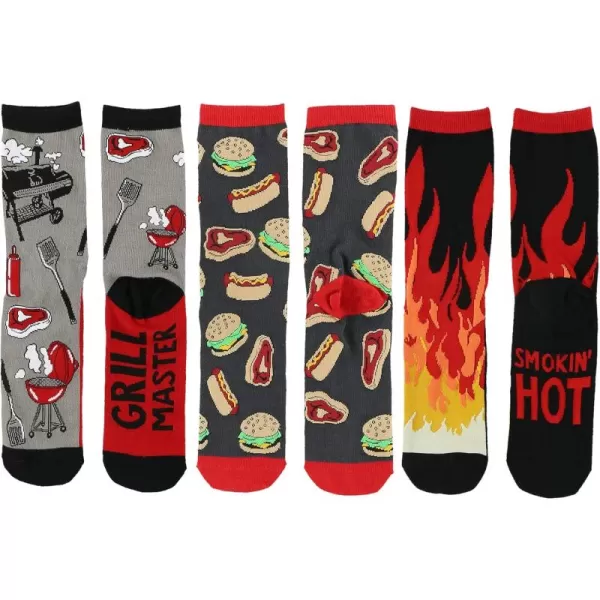 Lazy One Sock Bundle Animal Designs Womens Sizes 5595 Mens Sizes 4575Grillin Sock Pack