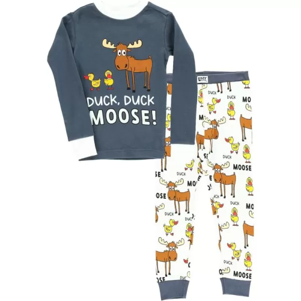 Duck Duck Moose Blue Pajama Sets