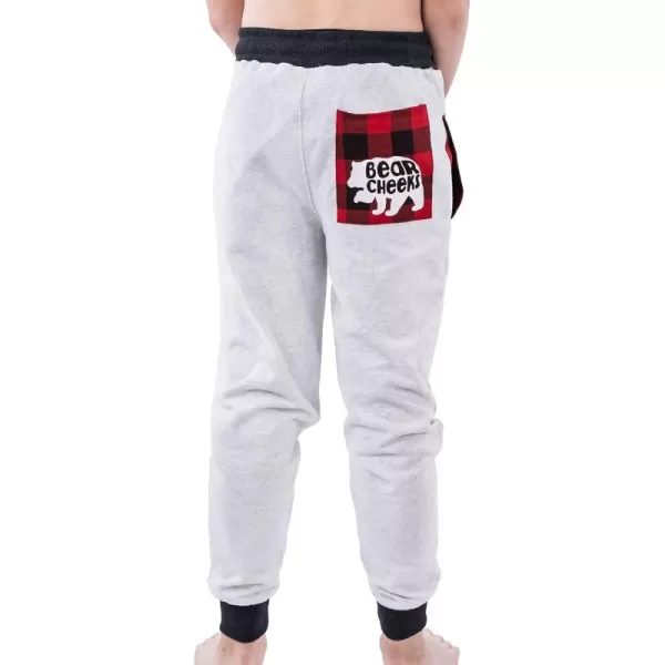 Lazy One Youth Joggers Comfy Sweatpants for KidsBear Cheeks Kid Jogger