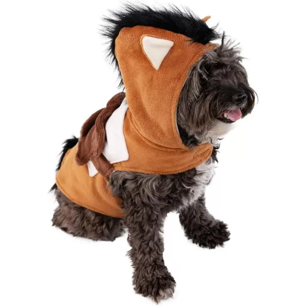 LazyOne Unicorn Dog Costume Dog Halloween Costumes Warm Fleece EasytoFasten Costumes for DogsHorse
