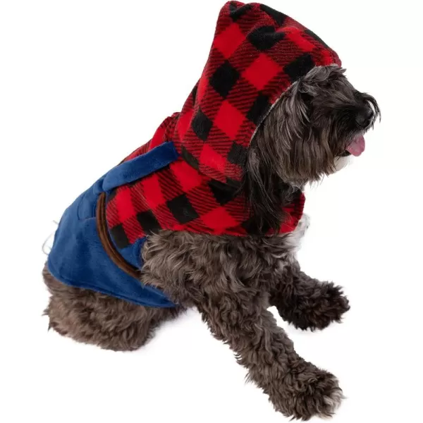 LazyOne Unicorn Dog Costume Dog Halloween Costumes Warm Fleece EasytoFasten Costumes for DogsLumberjack