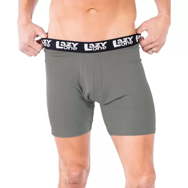 Lazy One Funny Boxer Briefs for Men Underwear for Men Gag Gifts For MenBarking Spider