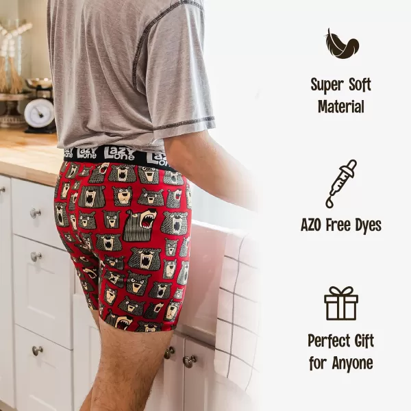 Lazy One Funny Boxer Briefs for Men Underwear for Men Gag Gifts For MenBat Moose