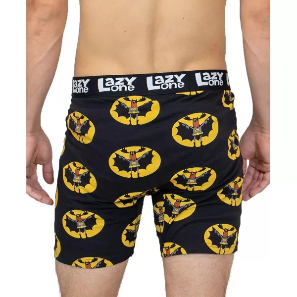 Lazy One Funny Boxer Briefs for Men Underwear for Men Gag Gifts For MenBat Moose