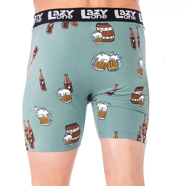 Lazy One Funny Boxer Briefs for Men Underwear for Men Gag Gifts For MenBeeriere