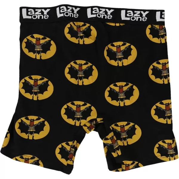 Lazy One Funny Boxer Briefs for Men Underwear for Men Gag Gifts For MenBat Moose