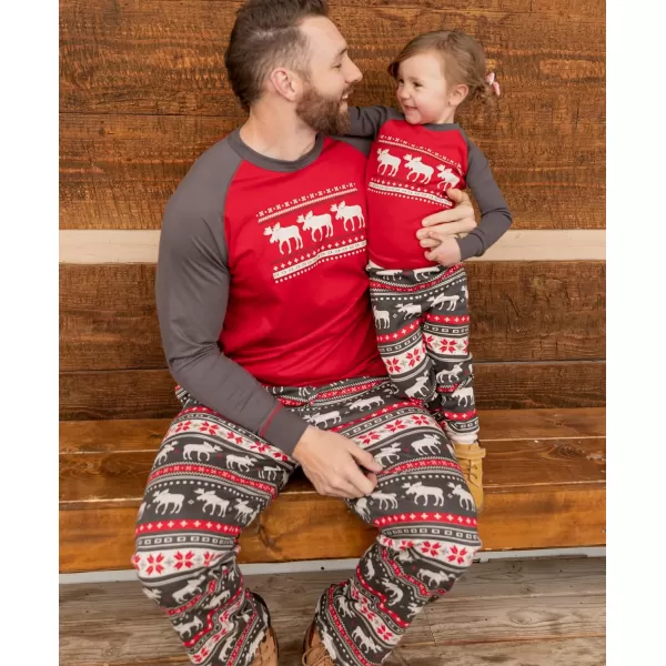 Lazy One Matching Christmas Pajamas for Family Cute Matching Christmas PJs for Family Adults Teens Kids Babies ampamp Dog PJsCabin Fair Isle Pajama Sets