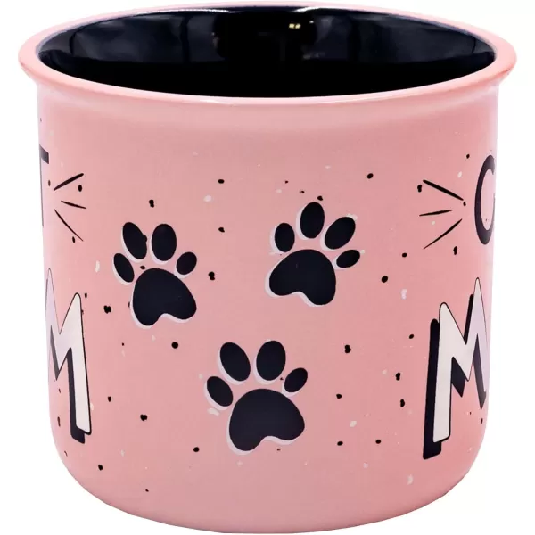 Lazy One Novelty Mugs Funny Gift Mug for Family Friends or Coworkers in your Office Mountain MooseCat Mom