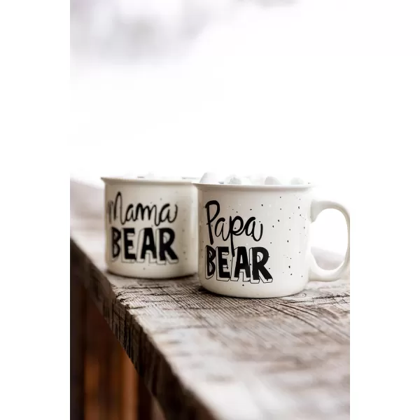 Lazy One Novelty Mugs Funny Gift Mug for Family Friends or Coworkers in your Office Mountain MooseMama Bear Mug