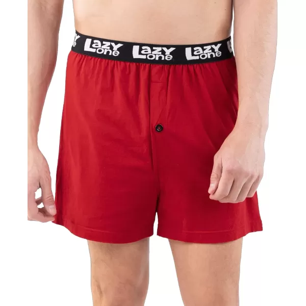 Lazy One Funny Animal Boxers Novelty Boxer Shorts Gag Gifts for Men Humorous Underwear for MenBlowin Steam Boxers