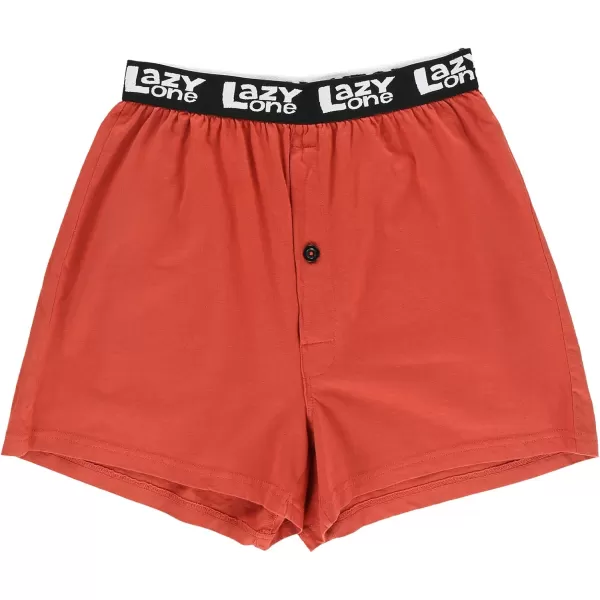 Lazy One Funny Animal Boxers Novelty Boxer Shorts Gag Gifts for Men Humorous Underwear for MenCant Touch Boxers