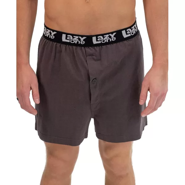 Lazy One Funny Animal Boxers Novelty Boxer Shorts Gag Gifts for Men Humorous Underwear for MenGrey Pinch Me Boxers