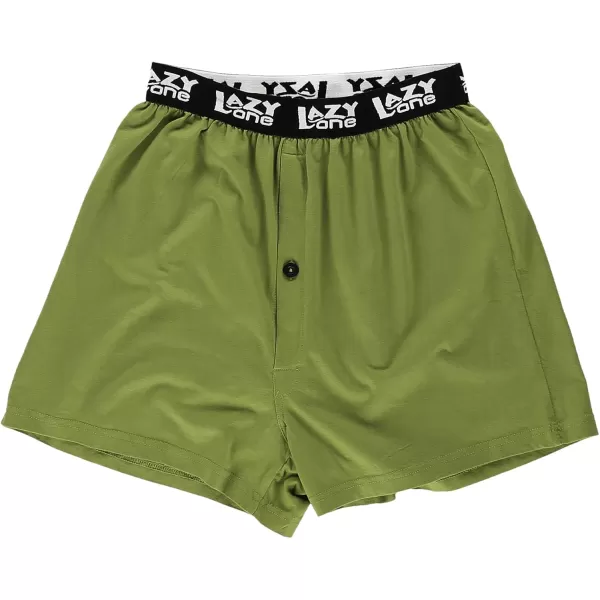 Lazy One Funny Animal Boxers Novelty Boxer Shorts Gag Gifts for Men Humorous Underwear for MenNothing But Fishing Boxers
