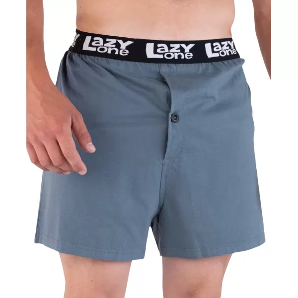 Lazy One Funny Animal Boxers Novelty Boxer Shorts Gag Gifts for Men Humorous Underwear for MenWasnt Me Bulldog Boxer