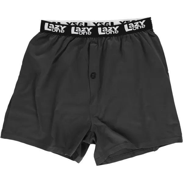 Lazy One Funny Animal Boxers Novelty Boxer Shorts Gag Gifts for Men Humorous Underwear for MenWho Cut the Cheese Boxers