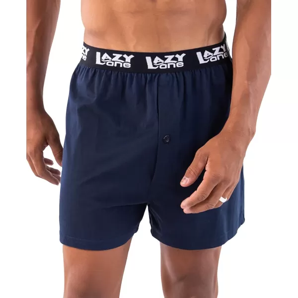 Lazy One Funny Animal Boxers Novelty Boxer Shorts Gag Gifts for Men Humorous Underwear for MenWide Awake Sharks Boxers