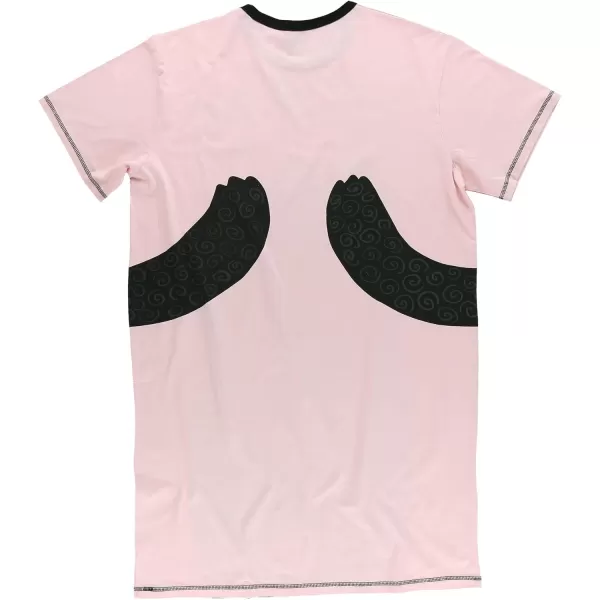 Lazy One Nightshirts for Women Cute Nightgown for Women Animal DesignsLight Pink Bear Hug Pink Nightshirt