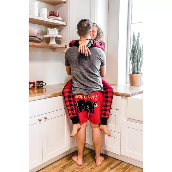 Lazy One Funny Animal Boxers Novelty Boxer Shorts Humorous Underwear Gag Gifts for Men Funny Bear BoxersBear Cheeks Boxers