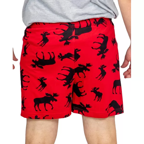 Lazy One Funny Animal Boxers Novelty Boxer Shorts Humorous Underwear Gag Gifts for Men Funny Bear BoxersClassic Moose Boxers