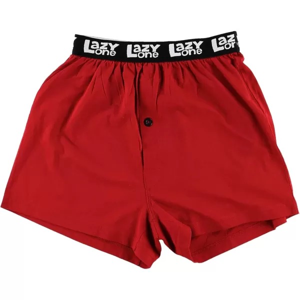 Lazy One Funny Animal Boxers Novelty Boxer Shorts Humorous Underwear Gag Gifts for Men Funny Bear BoxersHappy Camper Boxers
