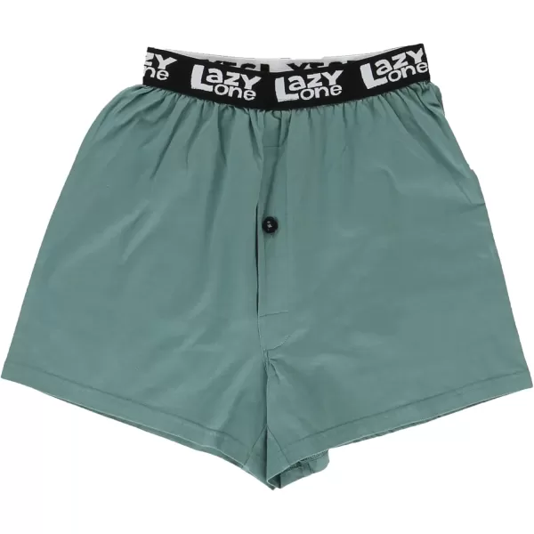 Lazy One Funny Animal Boxers Novelty Boxer Shorts Humorous Underwear Gag Gifts for Men Funny Bear BoxersLooking at My Putt Boxers