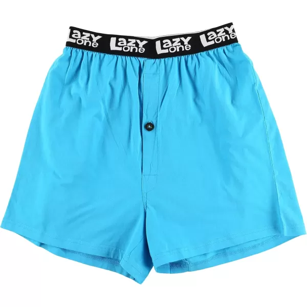 Lazy One Funny Animal Boxers Novelty Boxer Shorts Humorous Underwear Gag Gifts for Men Funny Bear BoxersSky Blue Nice Cheeks Boxers