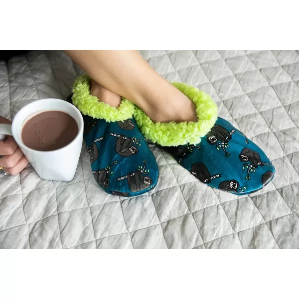 Lazy One Fuzzy Feet Slipper Socks for Women Cute FleeceLined House Slippers Cute Dog ampamp Cat DesignSloth Fuzzy Feet
