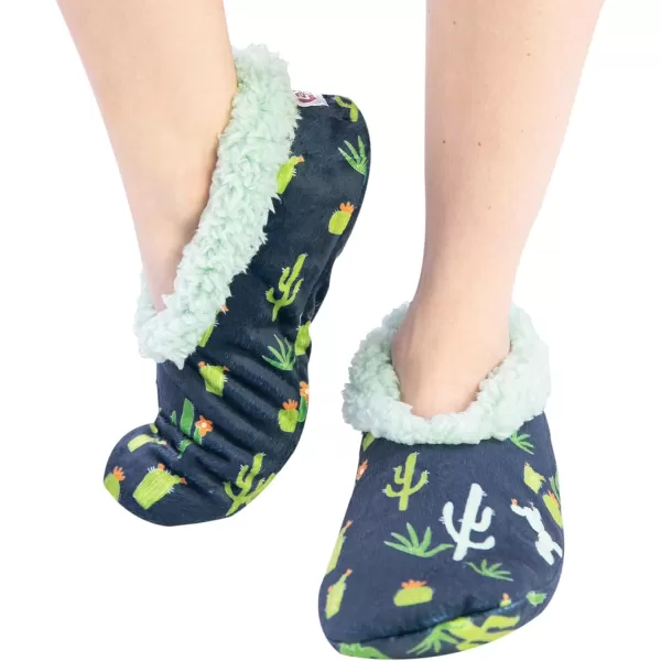 Lazy One Fuzzy Feet Slippers for Women Cute FleeceLined House Slippers Cute Slipper SocksStuck in Bed Fuzzy Feet
