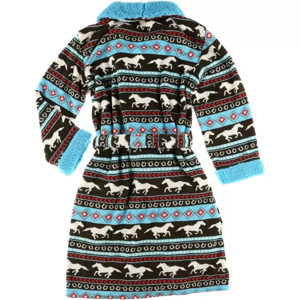 Lazy One UltraCozy Bathrobes for WomenHorse Fair Isle Bathrobe