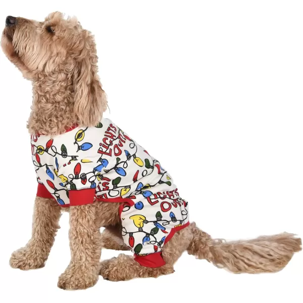 LazyOne Flapjacks OnePiece Dog Sweater Matching Family Pajamas for Dogs Moose Animal XSmallLights Out Dog FlapJack Onesie