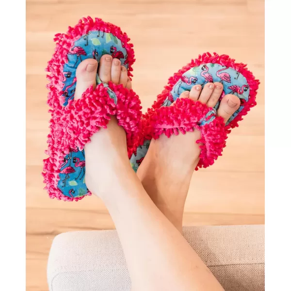 Lazy One Spa FlipFlop Slippers for Women Girls Fuzzy House SlippersFlamingo Spa Slipper
