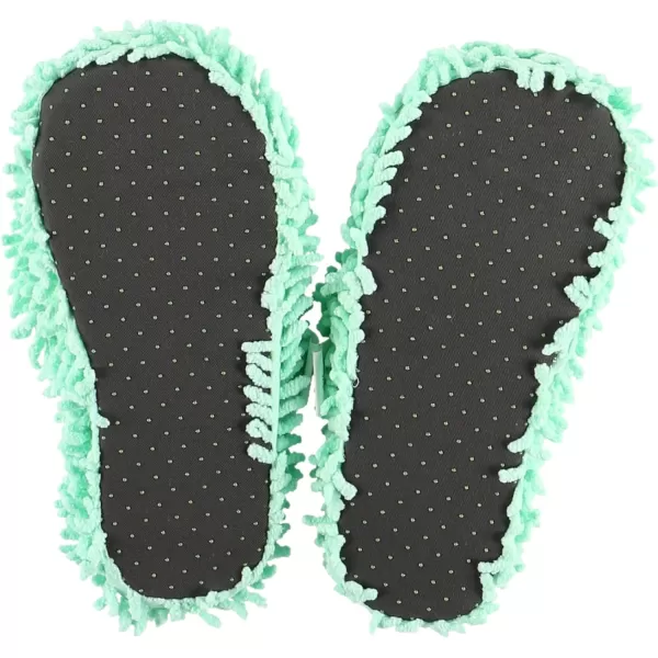 Lazy One Spa FlipFlop Slippers for Women Girls Fuzzy House SlippersLight Blue Dead Tired