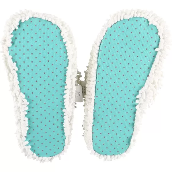 Lazy One Spa FlipFlop Slippers for Women Girls Fuzzy House SlippersWhite I Believe Unicorn