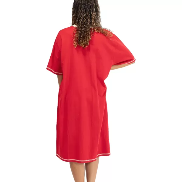 LazyOne Nightshirts for Women Cute Nightgown for Women Animal Designs Dog Lab Rough Night Ruff Night One Size