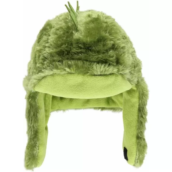 Lazy One Critter Cap Hat for Kids and Adults Fun ColdWeather Animal Hats Cute Warm Winter Cozy Ear coversDino Critter Cap