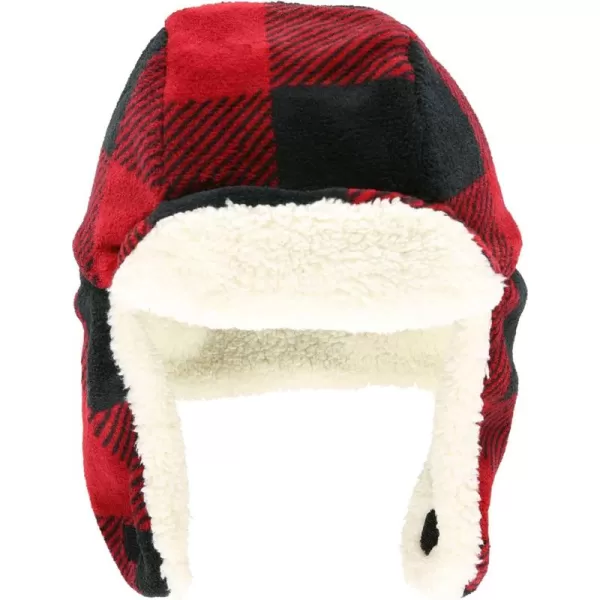 Lazy One Critter Cap Hat for Kids and Adults Fun ColdWeather Animal Hats Cute Warm Winter Cozy Ear coversMoose Plaid Critter Cap