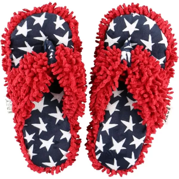 Lazy One Spa FlipFlop Slippers for Women Girls Fuzzy House SlippersRed