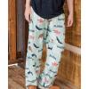 imageLazy One Bear ampamp Bigfoot Pajama Pants For Men Mens Separate Bottoms Lounge Pants Funny HumorousAlaska Pajama Pants