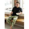 imageLazy One Bear ampamp Bigfoot Pajama Pants For Men Mens Separate Bottoms Lounge Pants Funny HumorousButcher Map Pajama Pants