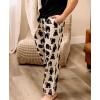 imageLazy One Bear ampamp Bigfoot Pajama Pants For Men Mens Separate Bottoms Lounge Pants Funny HumorousCream
