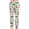 imageLazy One Bear ampamp Bigfoot Pajama Pants For Men Mens Separate Bottoms Lounge Pants Funny HumorousHappy Camper Grey Pajama Pants